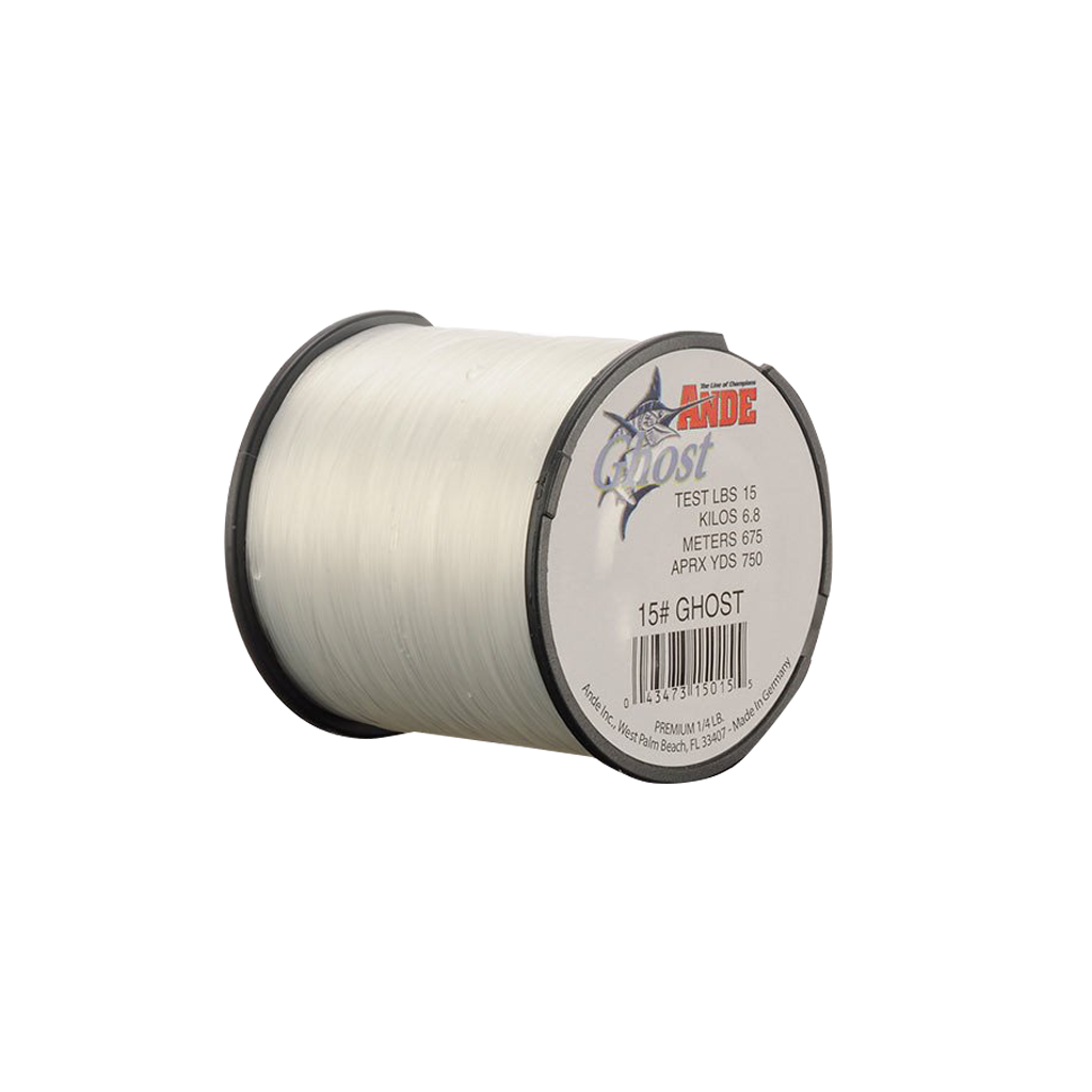 25 lb mono fishing line 360 yards Ghost – Ande Monofilament