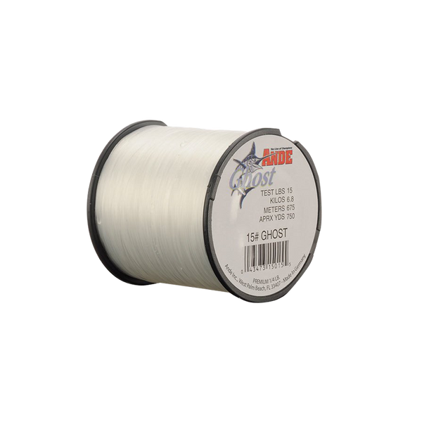  Ande G14-50C Ghost Monofilament Fishing Line, 1/4