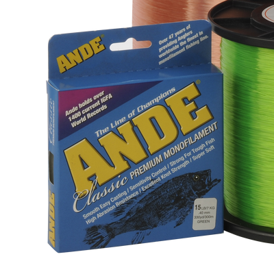 Back Country Moss Green Filler Spool - Ande Monofilament