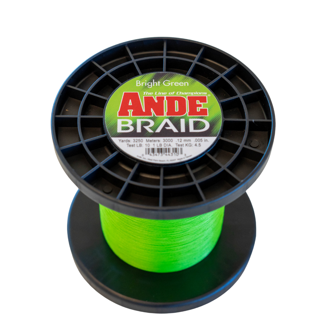 Ande Braid, Size: 150M/165YDS, Green Ande Braid, Size: 150M/165YDS, Green