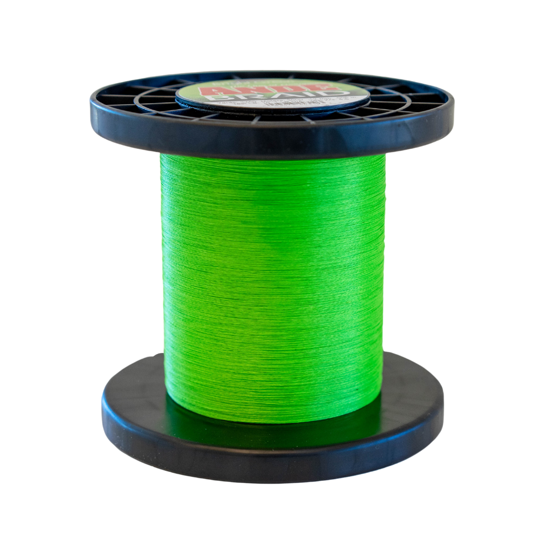 Ande A1-20GE Premium Monofilament 1-Pound Spool 20-Pound Test Bright Green Finish